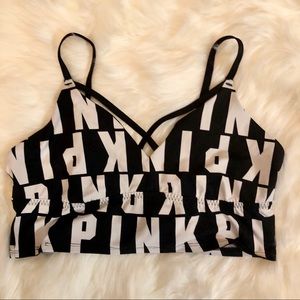 EUC Pink Longline Ultimate Sports Bra